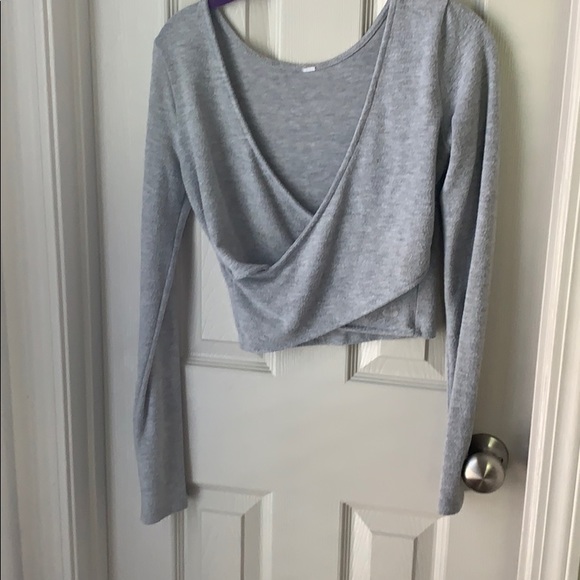 ALO Yoga Tops - Soft Alo Yoga Wrap Top